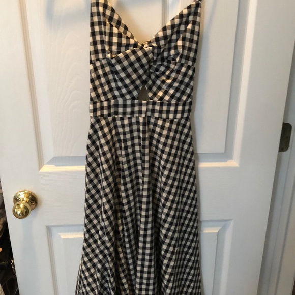 Gingham Midi Dress - Picture 6 of 6